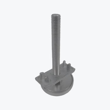 Aluminum adjustable foot - W075